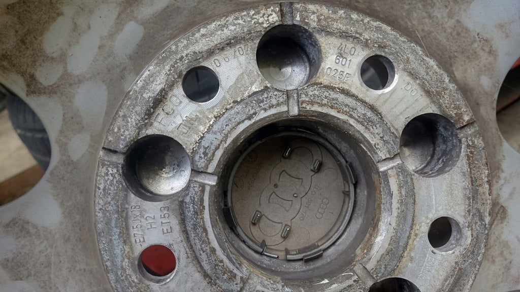 4x Alufelge 18 Zoll 7.5" 5x112 53ET 4L0601025E Audi Q7 Rim Wheel FEL6650168959xm