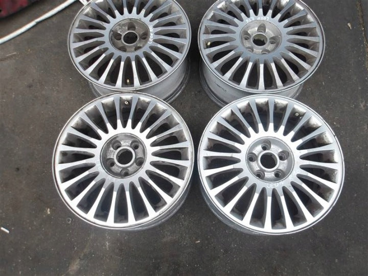 4x Alufelge 16 Zoll 7.0" 5x100 42ET Grau 1M0601025E Seat Leon Rim Wheel FEL5272576306ai