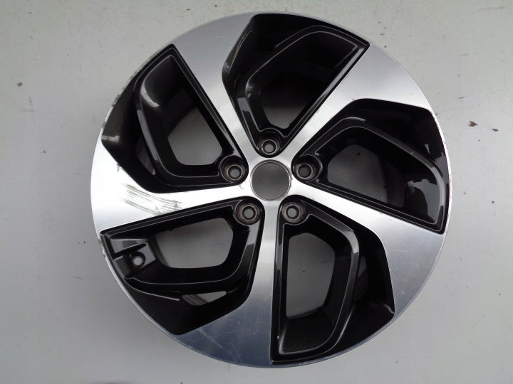 1x Alufelge 19 Zoll 7.5" 5x114.3 53ET 52910-D7410 Hyundai I Rim Wheel FEL3382523098qa