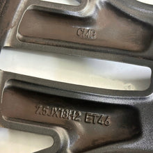 Load image into Gallery viewer, 1x Alufelge 18 Zoll 7.5&quot; 5x112 46ET Glanz Graphit 5FA601025 Mg Leon Rim Wheel