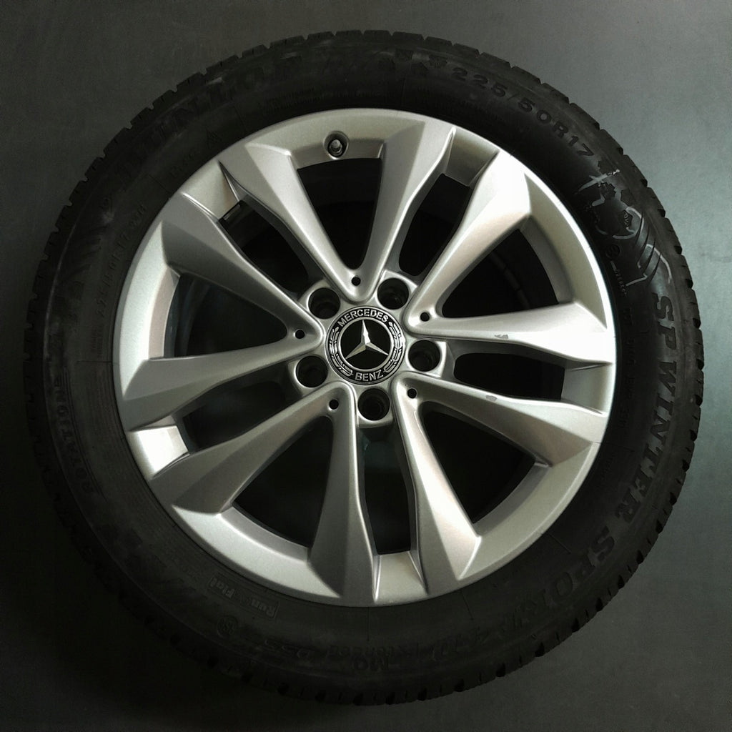 4x Alufelge 17 Zoll 7.0" 5x112 48 5ET A2054018000 Mercedes-Benz W176 W205 FEL9064398539rx