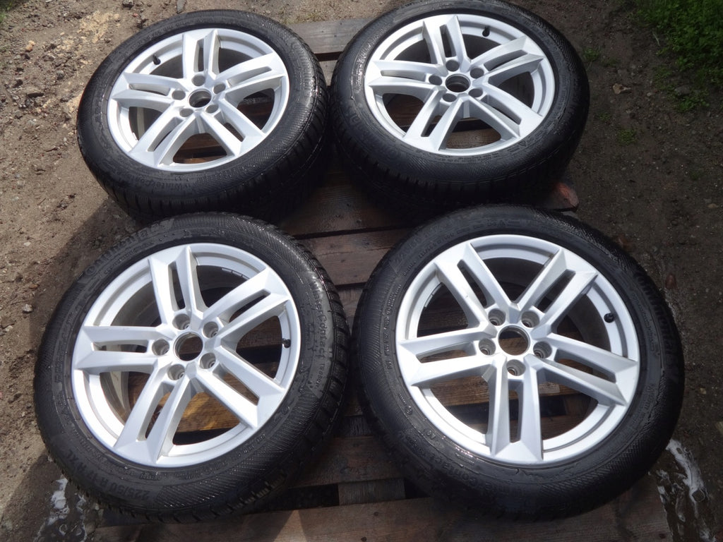 4x Alufelge 17 Zoll 7.0" 5x112 42ET Glanz Silber 8W0601025P Audi A4 B7 C5 FEL3136663111qq