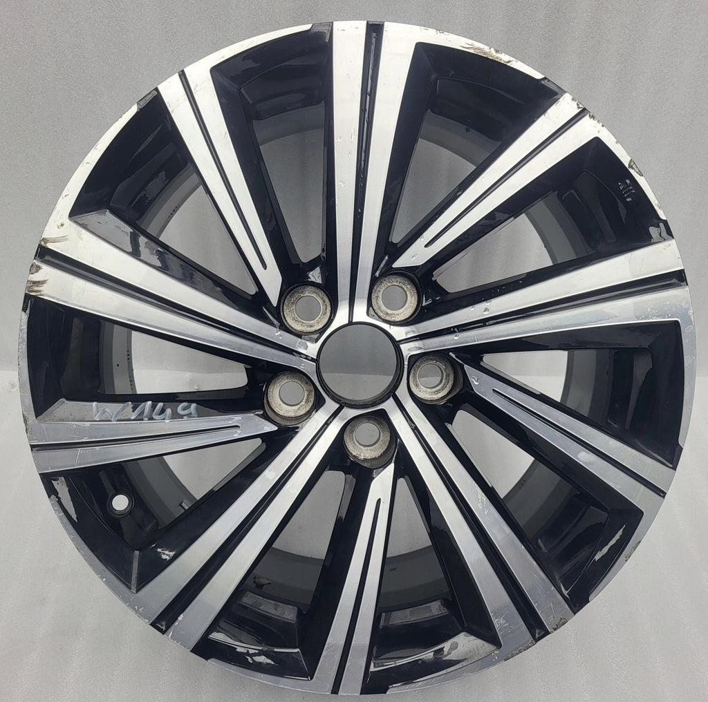 1x Alufelge 17 Zoll 7.5" 5x114.3 40ET Glanz Schwarz 42611-YYC00 Toyota Corolla FEL4884161318kg