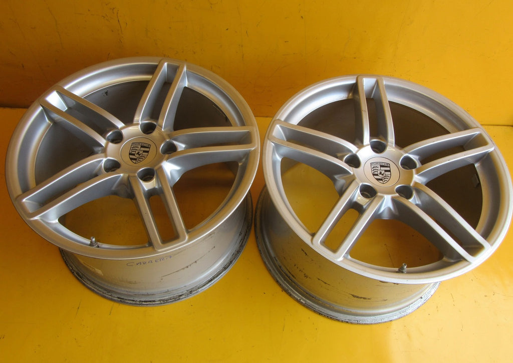 1x Alufelge 19 Zoll 11.0" 5x130 69ET 99136214602 Porsche Carrera Rim Wheel