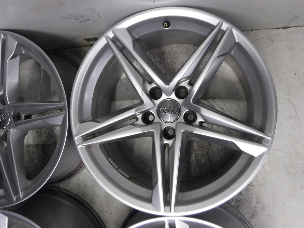 4x Alufelge 18 Zoll 8.5" 5x112 29ET Glanz Silber 8W0601025 Audi 4 Rim Wheel FEL8859919087yh