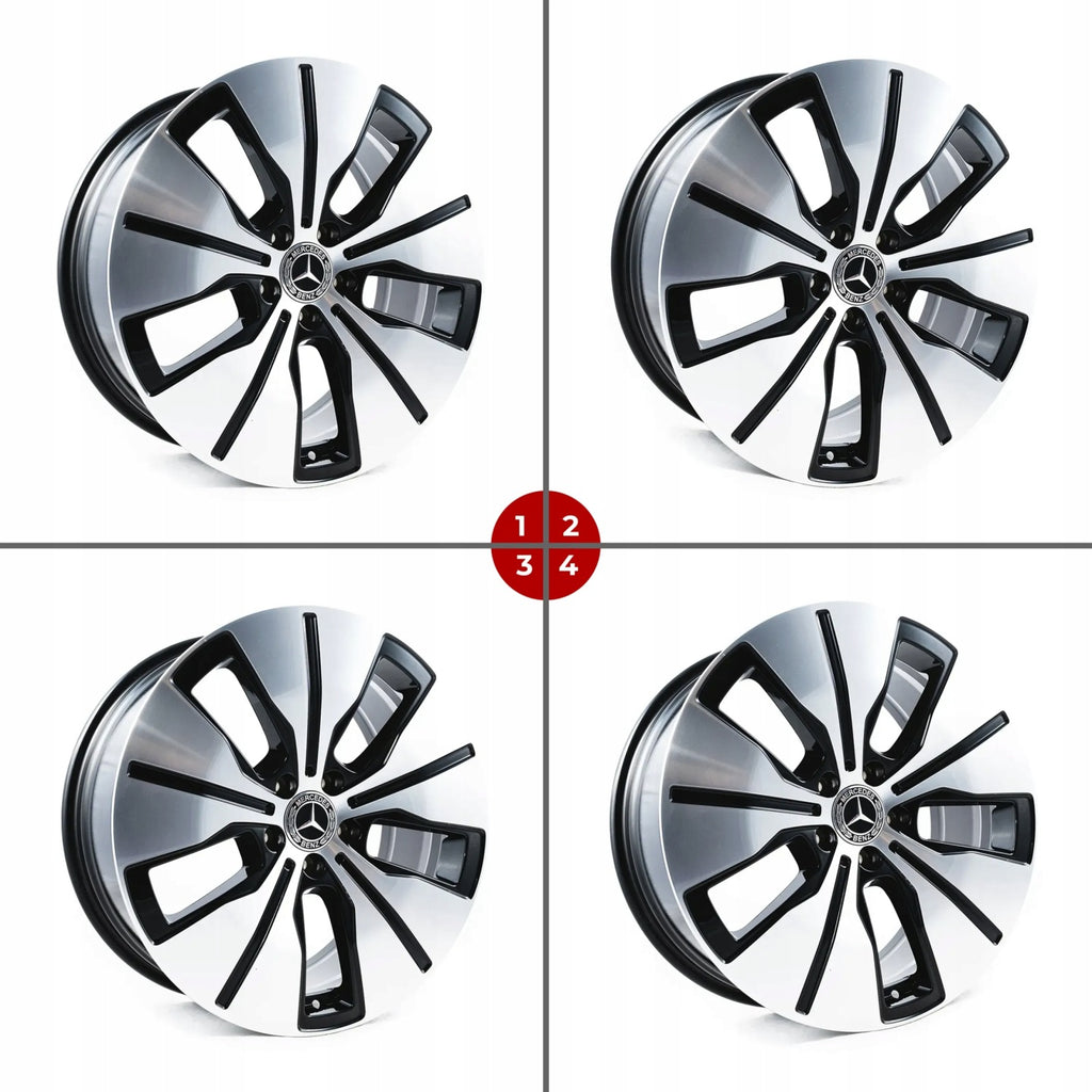4x Alufelge 19 Zoll 7.5" 5x112 32ET A2934011200 Mercedes-Benz Cla Cls Rim Wheel FEL4662263938ux