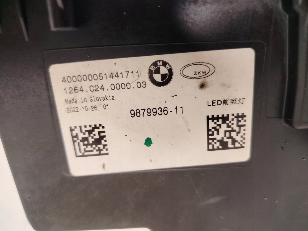 Frontscheinwerfer BMW 9879936-11 LED Rechts Scheinwerfer Headlight SCH4891632063cz