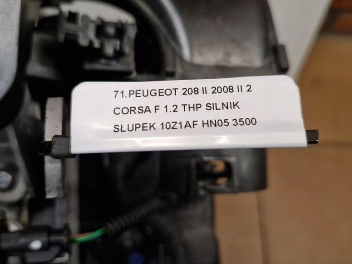 Motor Peugeot 2008 208 II 10Z1AF 1.2 THP Benzin Engine Unkomplett MOT5519515559ua