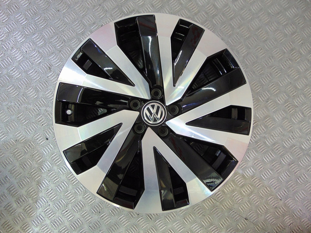 4x Alufelge 18 Zoll 8.0" 5x112 25ET Glanz Schwarz 760601025 Audi Q7 Touareg FEL1202582485zb