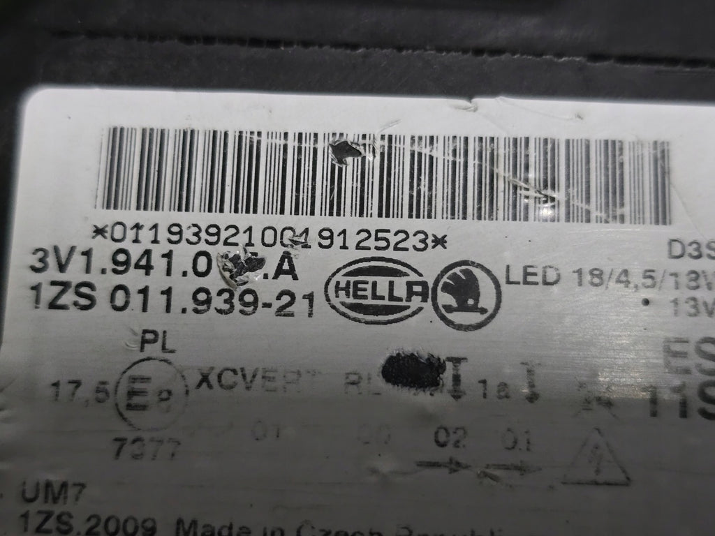 Frontscheinwerfer Skoda Superb III 3V19410A Bi-Xenon Rechts oder Links