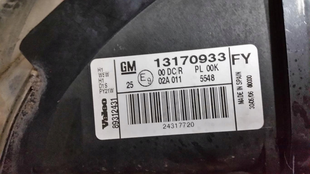 Frontscheinwerfer Opel Vectra C 13170933FY Xenon Links Scheinwerfer Headlight SCH6075373985gq