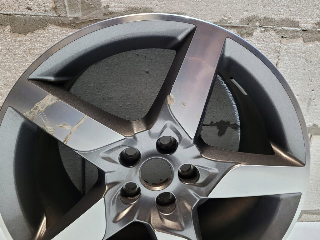 1x Alufelge 18 Zoll 8.5" 5x108 55ET Glanz Silber GX73-1007-GA Jaguar F-Pace Mg