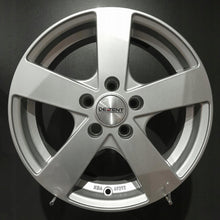 Laden Sie das Bild in den Galerie-Viewer, 4x Alufelge 15 Zoll 6.0" 5x105 39ET Glanz Silber Chevrolet Cruze Astra Rim Wheel FEL3667433667xo
