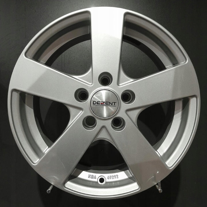 4x Alufelge 15 Zoll 6.0" 5x105 39ET Glanz Silber Chevrolet Cruze Astra Rim Wheel FEL3667433667xo