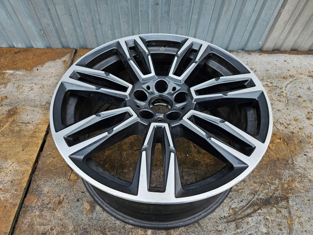 1x Alufelge 19 Zoll 8.5" 5x110 29ET Glanz Schwarz 5A324E0 BMW 5 Rim Wheel FEL8794171201yy