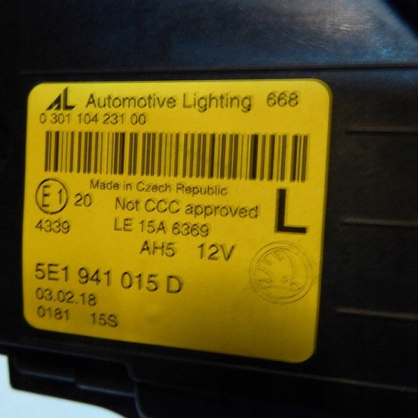 Frontscheinwerfer Skoda Octavia 5E1941015D LED Links Scheinwerfer Headlight SCH8061874898ui