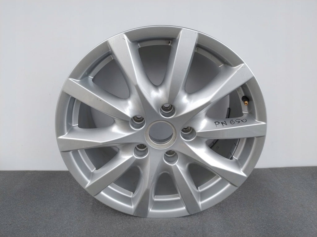 1x Alufelge 18 Zoll 8.0" 5x130 53ET Silber 7P5601025T Porsche Cayenne Rim Wheel