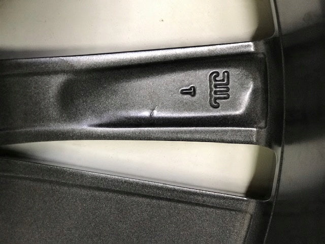 1x Alufelge 18 Zoll 7.5" 5x112 51ET Glanz Graphit 5F0601025 Seat Rim Wheel