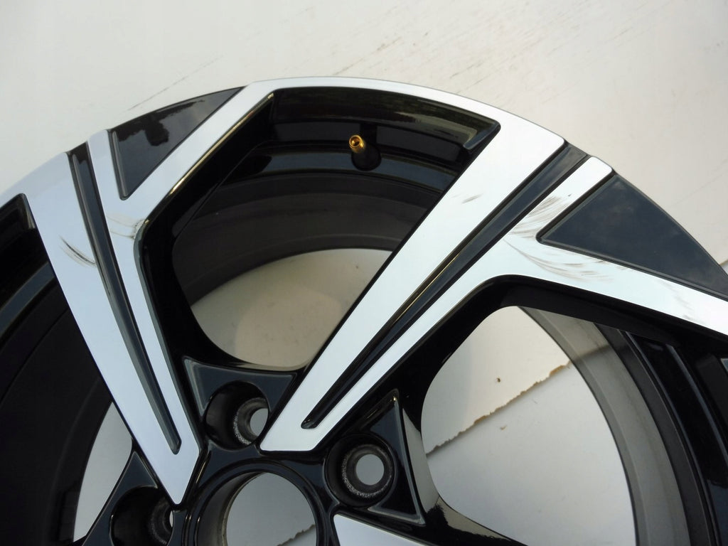 1x Alufelge 18 Zoll 7.5" 5x112 51ET Glanz Silber 5H0601025 Mg Golf Viii