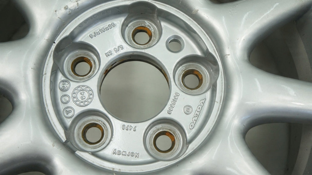 1x Alufelge 15 Zoll 6.0" 5x108 123165 Volvo 740 Rim Wheel