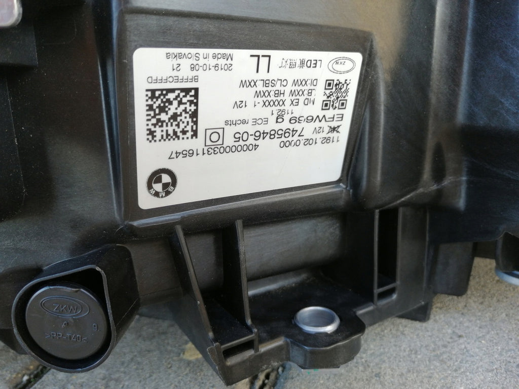 Frontscheinwerfer BMW 4 G22 G23 G26 7495846 LED Rechts Scheinwerfer Headlight SCH2865420234jf