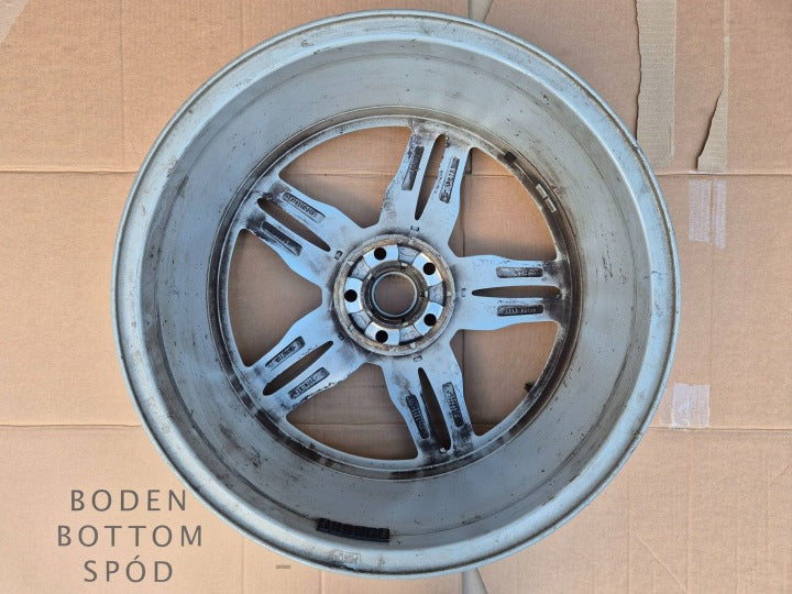 1x Alufelge 19 Zoll 8.0" 5x108 52 5ET CJ5J1007AC- Ford Kuga Ii Rim Wheel FEL5147125051ly