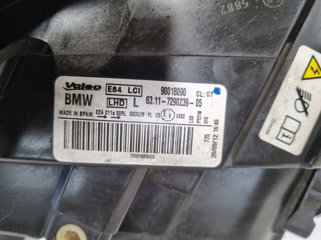 Frontscheinwerfer BMW X1 E84 7290239-05 Xenon Links Scheinwerfer Headlight SCH4515251033gs