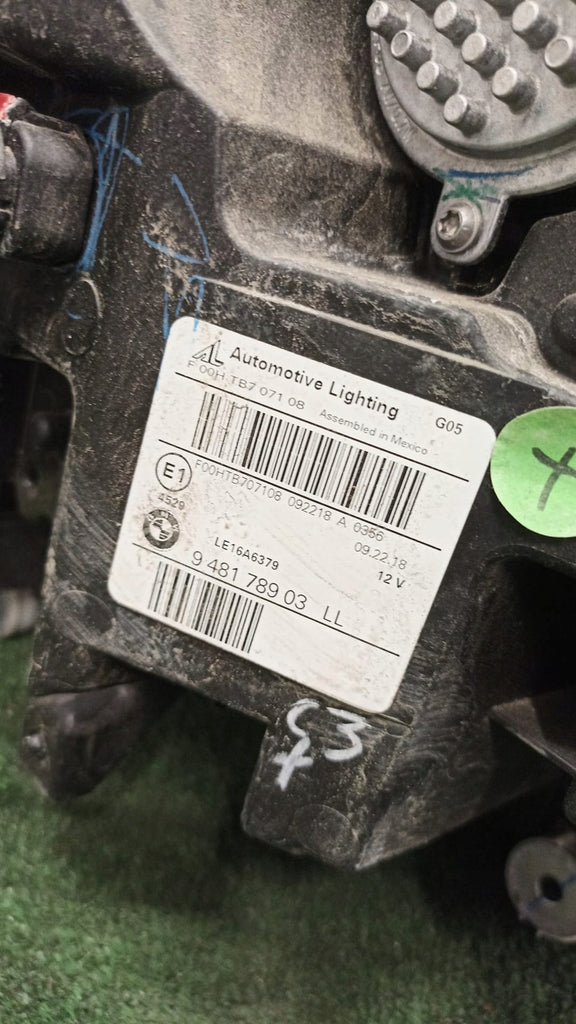 Frontscheinwerfer BMW G05 G06 9481789 9481790 Ein Stück (Rechts oder Links) SCH5160363376lx