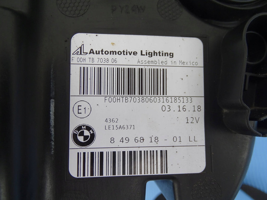 Frontscheinwerfer BMW X3 G01 G02 8496818-01 Rechts Scheinwerfer Headlight SCH9444090300rt