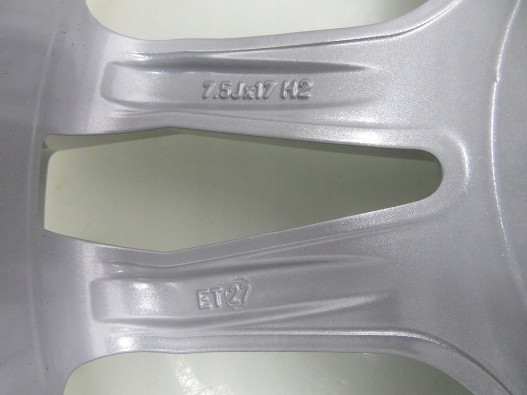 4x Alufelge 17 Zoll 7.5" 5x112 27ET KBA50750 Audi I Rim Wheel FEL3897580580pi