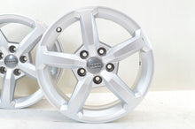 Laden Sie das Bild in den Galerie-Viewer, 4x Alufelge 16 Zoll 6.5" 5x112 43ET Silber Audi Rim Wheel FEL2490160224gx