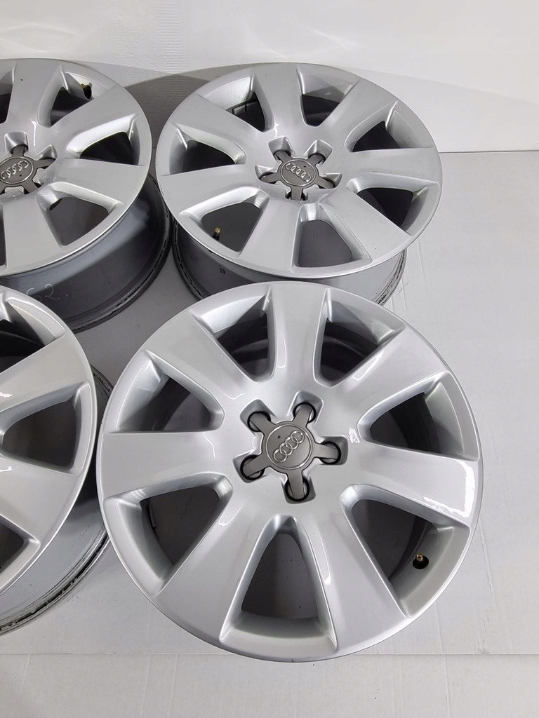 4x Alufelge 18 Zoll 7.5" 5x112 26ET Glanz Silber 4H0601025B Audi Rim Wheel FEL3613789769bi