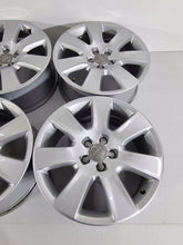 Laden Sie das Bild in den Galerie-Viewer, 4x Alufelge 18 Zoll 7.5" 5x112 26ET Glanz Silber 4H0601025B Audi Rim Wheel FEL3613789769bi