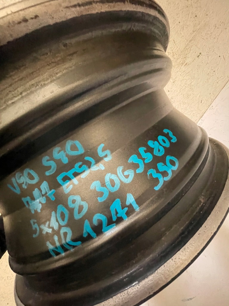 1x Alufelge 17 Zoll 7.0" 5x108 52 5ET 30635803 Volvo S90 V90 S40 Rim Wheel FEL3473444576ub