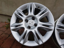 Laden Sie das Bild in den Galerie-Viewer, 1x Alufelge 16 Zoll 6.0" 4x100 40ET Silber Opel Astra H Corsa E D Rim Wheel FEL5908921526ia