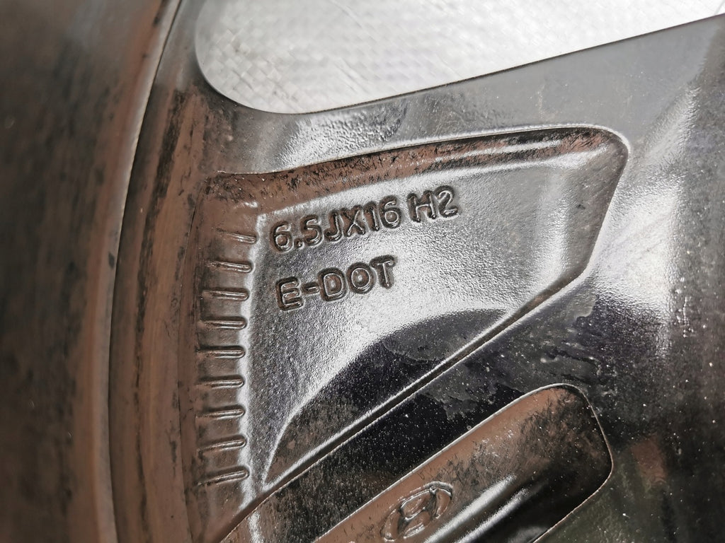 1x Alufelge 16 Zoll 6.5" 4x100 48ET 52910-K7200 Hyundai I10 Iii Rim Wheel