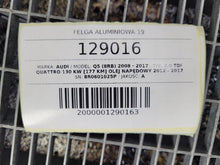 Laden Sie das Bild in den Galerie-Viewer, 1x Alufelge 19 Zoll 8.0" 5x112 27ET Glanz Silber 8R0601025P Audi Q5 8rb FEL9519111910sx