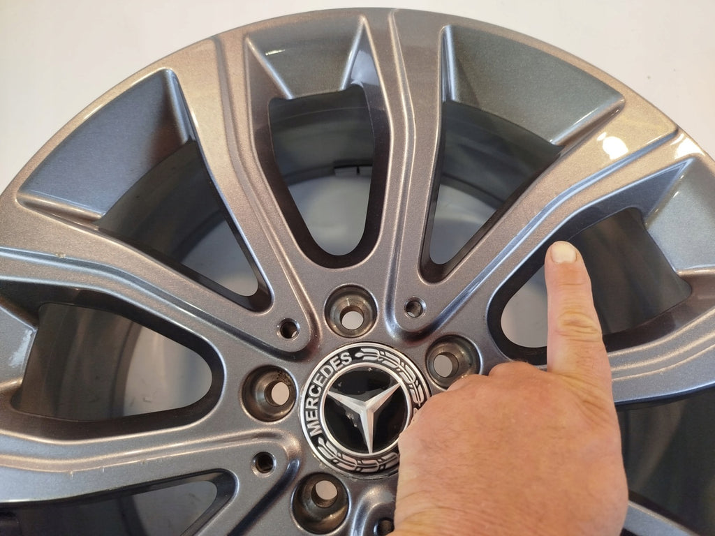 1x Alufelge 19 Zoll 8.0" 5x112 56ET Glanz Graphit A1664011500 Mercedes-Benz FEL5800357663dp