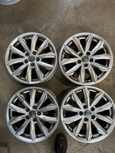 Laden Sie das Bild in den Galerie-Viewer, 4x Alufelge 17 Zoll 7.0" 5x112 34ET 80A601025J Audi Rim Wheel FEL8753225882em