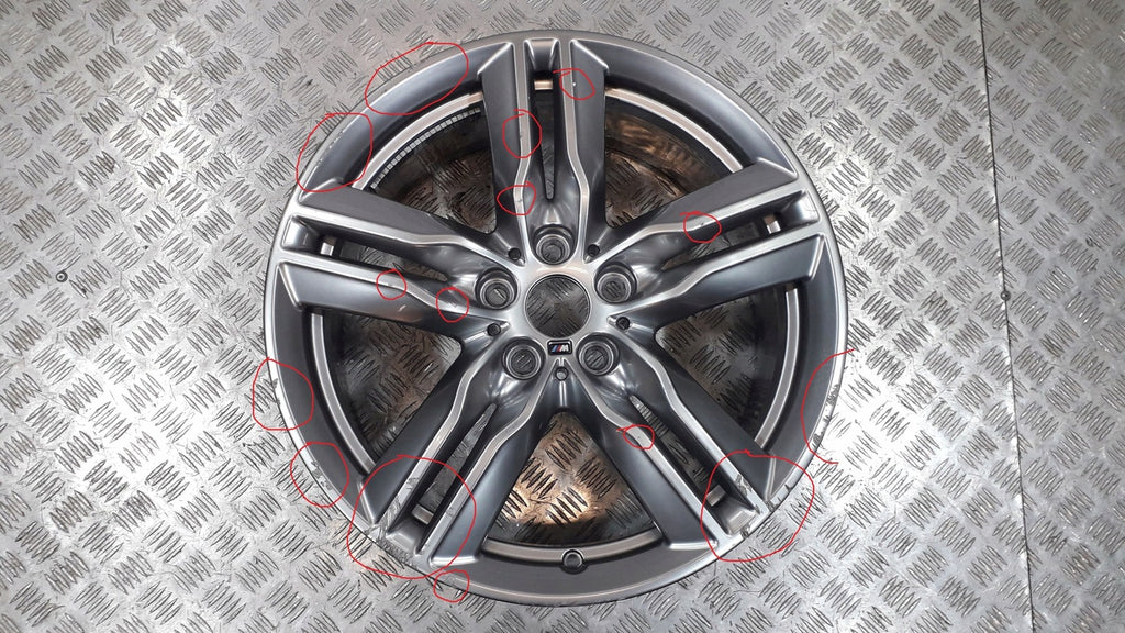 1x Alufelge 18 Zoll 7.5" 5x112 51ET 9503053 BMW F48 Rim Wheel