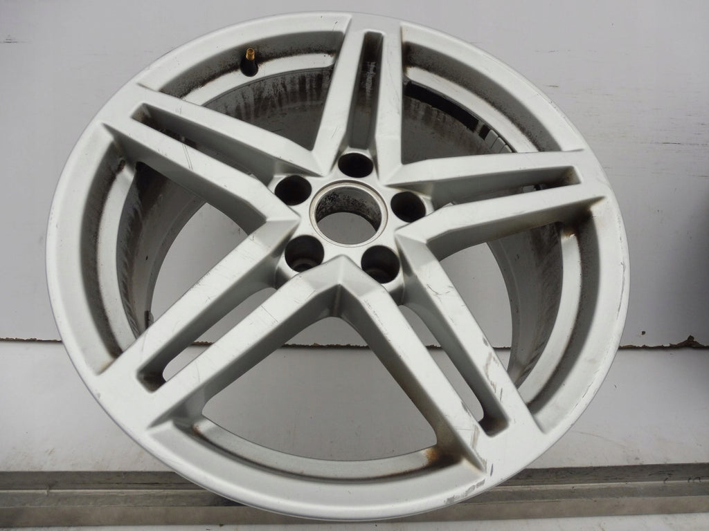 1x Alufelge 18 Zoll 8.0" 5x112 39ET Glanz Schwarz 4G001025CP Audi A6 Rim Wheel FEL9861508708ph