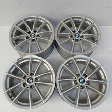 Load image into Gallery viewer, 4x Alufelge 17 Zoll 7.5" 5x112 27ET Glanz Silber 6868217 BMW 5 G31 G30 Rim Wheel FEL5003438309tv