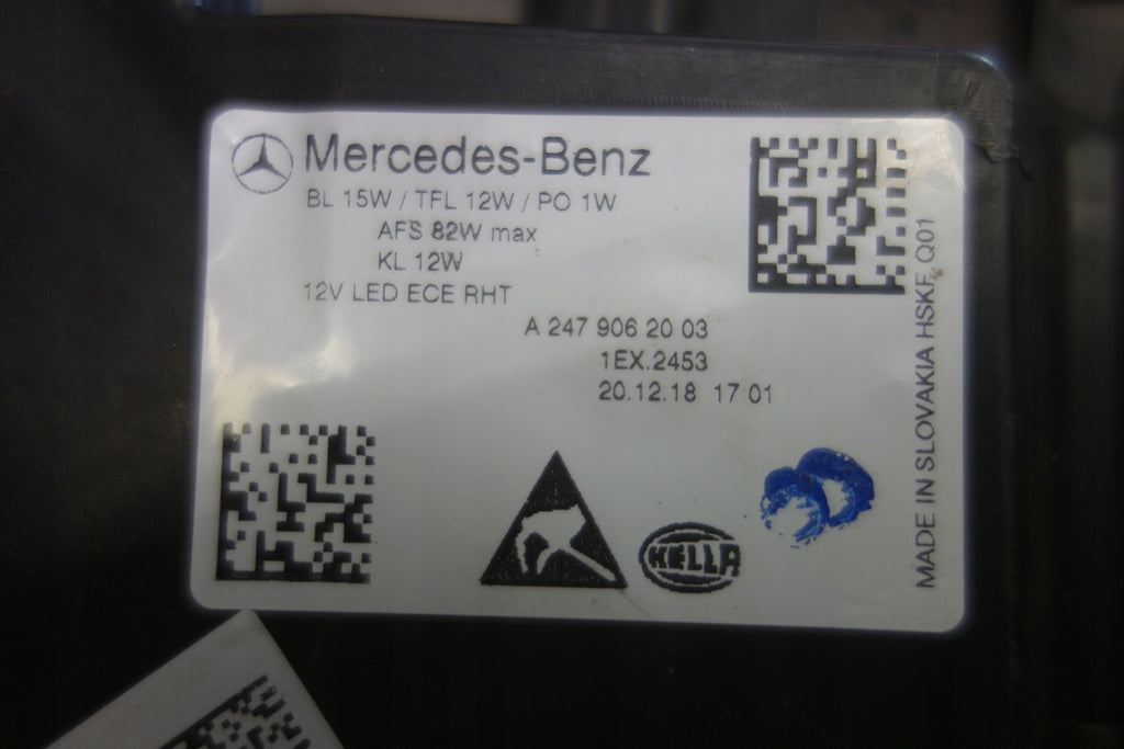 Frontscheinwerfer Mercedes-Benz W247 A2479062003 LED Rechts Headlight SCH8891370514lq