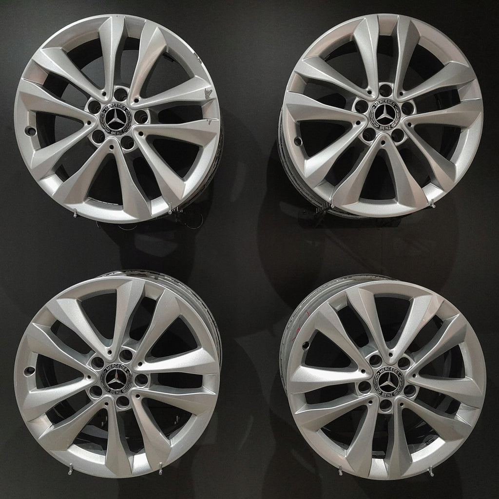 4x Alufelge 17 Zoll 7.0" 5x112 48 5ET A2054018000 Mercedes-Benz W176 Rim Wheel FEL2023817427fq