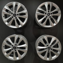Load image into Gallery viewer, 4x Alufelge 17 Zoll 7.0" 5x112 48 5ET A2054018000 Mercedes-Benz W176 Rim Wheel FEL2023817427fq