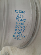 Load image into Gallery viewer, 1x Alufelge 16 Zoll 6.0" 5x112 48ET Glanz Silber 8Y0071496 Audi Rim Wheel FEL5641997834cu