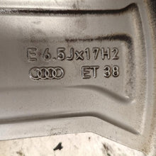 Load image into Gallery viewer, 4x Alufelge 17 Zoll 6.5" 5x112 38ET Glanz Silber 83A601025AL Audi Q3 Q2 FEL9529635816xy