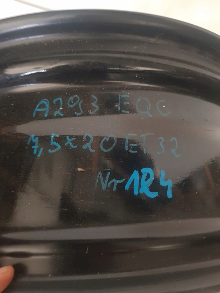 1x Alufelge 20 Zoll 7.5" 5x112 32ET Glanz A2934010800 Mercedes-Benz Amg Eqc FEL8304876726kv