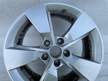 Load image into Gallery viewer, 1x Alufelge 17 Zoll 7.0" 5x112 45ET Glanz Silber 5L0601025G Skoda Yeti Rim Wheel FEL7453044073wk