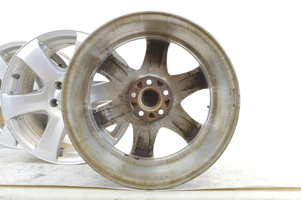 4x Alufelge 17 Zoll 8.0" 5x108 45ET Glanz Silber 80745108572 Ford I Rover FEL9333872337mu